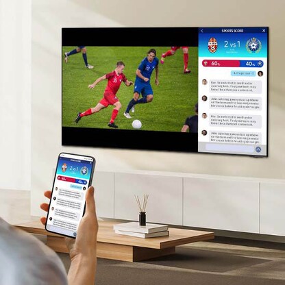 Artikelbild 5 für SAMSUNG GQ65S95DATXZG OLED Smart-TV 163,0 cm (65,0 Zoll), Artikelnummer 392767