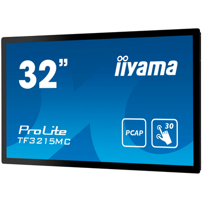 Artikelbild 3 für iiyama ProLite TF3215MC-B2 LED-Display, schwarz, 80,0 cm (31,5 Zoll), Artikelnummer 551626