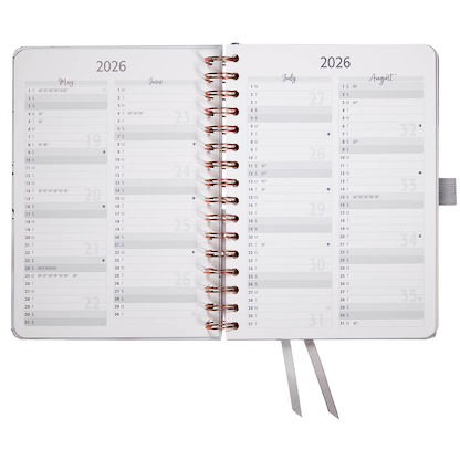 Artikelbild 5 für SIGEL Buchkalender Jolie 2026 Glittery Joy, 1 St., Artikelnummer 568529