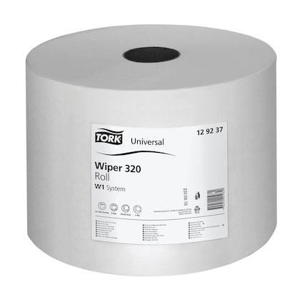 Artikelbild 2 für TORK Putztuchrollen Universal 320 2-lagig hochweiß, 1.500 Blätter, 2 Rollen, Artikelnummer 452821