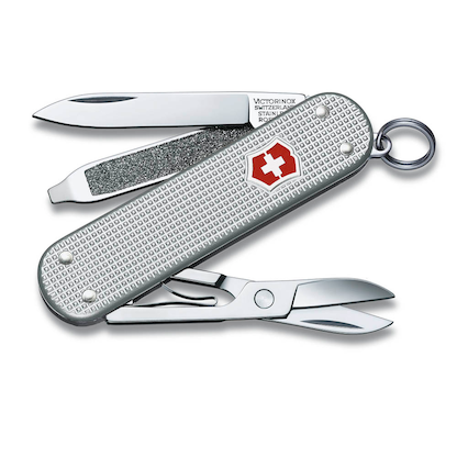 Artikelbild für VICTORINOX Schweizer Taschenmesser Classic Alox silber, 1 St., Artikelnummer 116572