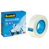 Artikelbild 1 für Scotch Removable Klebefilm matt 19,0 mm x 33,0 m 1 Rolle, Artikelnummer 230979
