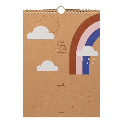 Artikelbild 7 für folia Kalender zum Selbstgestalten CRAFTY MEMORIES A4 jahresunabhängig, 1 St., Artikelnummer 692958