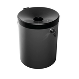 Artikelbild 1 für TKG Rondo Maxi Wandaschenbecher graphit abschließbar, 1 St., Artikelnummer 407580