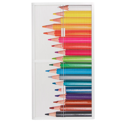 Artikelbild 3 für PAPERFLOW easyOffice Rollladenschrank Stifte ohne Fachböden 110,0 x 41,5 x 204,0 cm, Artikelnummer 132896