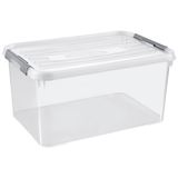 Artikelbild 1 für curver HANDY Aufbewahrungsboxen 50,0 l transparent 60,0 x 40,0 x 29,0 cm, 3 St., Artikelnummer 701209
