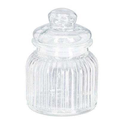 Artikelbild 2 für relaxdays Vorratsdosen 15,5 cm hoch transparent 0,7 l, 6 St., Artikelnummer 562407