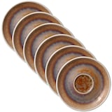 Artikelbild 1 für HEART & SOUL Untertassen Perfect Match Oyster braun Ø 12,0 cm, 6 St., Artikelnummer 106797