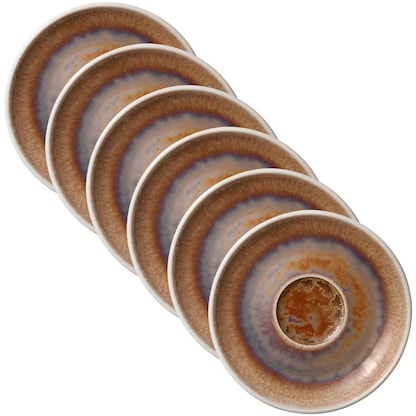 Artikelbild für HEART & SOUL Untertassen Perfect Match Oyster braun Ø 12,0 cm, 6 St., Artikelnummer 106797