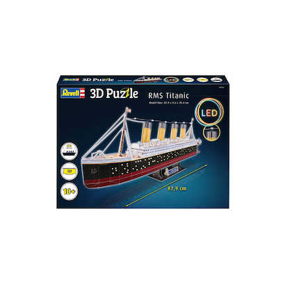 Artikelbild 2 für Revell RMS Titanic - LED Edition 3D-Puzzle, 266 Teile, Artikelnummer 201568