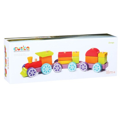 Artikelbild 2 für CUBiKA Regenbogen Expresszug LP-3 Lernspielzeug, 1 St., Artikelnummer 234079