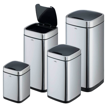 Artikelbild 8 für DURABLE No Touch Mülleimer 35,0 l edelstahl, 1 St., Artikelnummer 299386