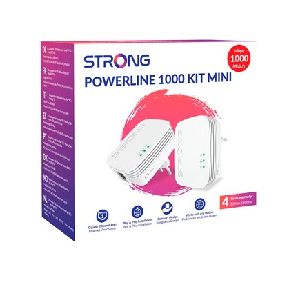 Artikelbild 6 für STRONG 1000 Mini KIT Powerline-Adapter-Set, 1 St., Artikelnummer 583498