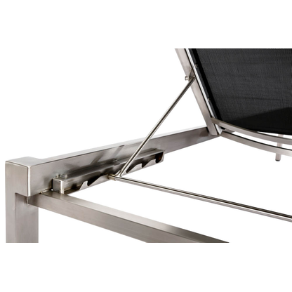 Artikelbild 3 für BEST Sonnenliege Marbella schwarz Stahl, Artikelnummer 671899