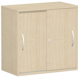 Artikelbild 1 für geramöbel Schiebetürenschrank Flex, S-382502-AA ahorn 1 Fachboden 80,0 x 42,5 x 79,8 cm, Artikelnummer 876413