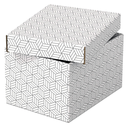 Artikelbild 4 für Esselte Home Aufbewahrungsboxen 6,5 l weiß 20,0 x 25,5 x 15,0 cm, 3 St., Artikelnummer 652244