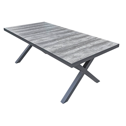 Artikelbild 2 für Garden Pleasure Gartentisch RANA grau rechteckig 100,0 x 202,0 x 75,0 cm, Artikelnummer 311489