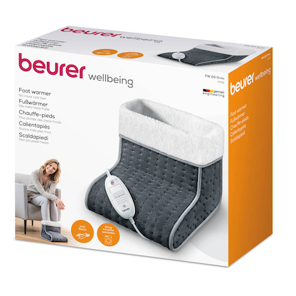 Artikelbild 2 für beurer FW 20 Cosy Fußwärmer grau 100 W, Artikelnummer 181176