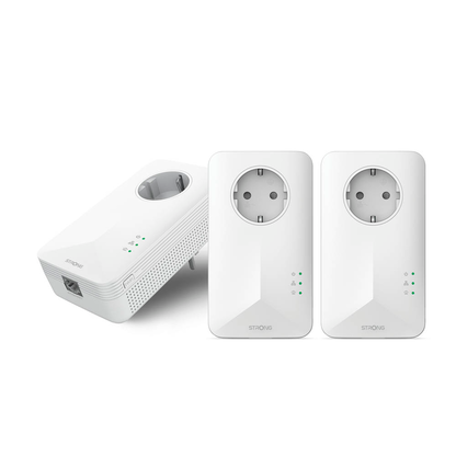 Artikelbild für STRONG 1000 EU V2 Powerline-Adapter-Set, 1 St., Artikelnummer 583514