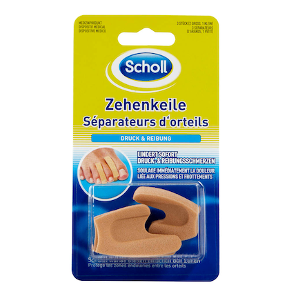 Artikelbild für Scholl Zehenschutz Zehenkeile 26218 beige, 3 St., Artikelnummer 148728