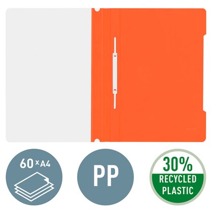 Artikelbild 12 für LEITZ Schnellhefter 4191 Kunststoff orange DIN A4, 1 St., Artikelnummer 296416