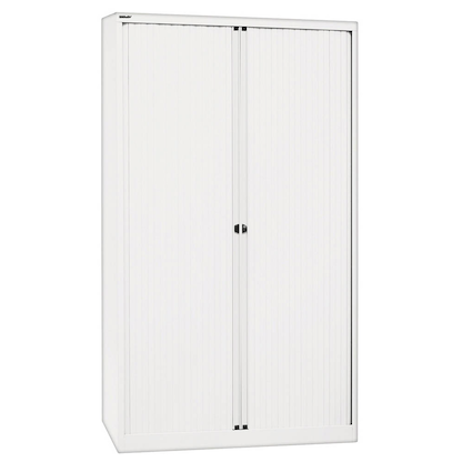 Artikelbild für BISLEY Rollladenschrank verkehrsweiß 4 Fachböden 120,0 x 43,0 x 198,0 cm, Artikelnummer 271546