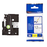 Artikelbild 1 für brother Schriftband TZe-FX231 TZEFX231, 12 mm, schwarz auf weiß, 1 St., Artikelnummer 653600