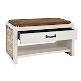 Artikelbild 1 für HAKU Möbel Schuhbank 30905 vintage Holz 72,0 cm, Artikelnummer 558553