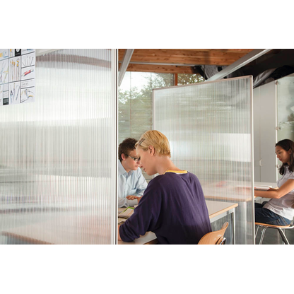 Artikelbild 4 für magnetoplan Trennwand 1103880, transparent 100,0 x 180,0 cm, 1 St., Artikelnummer 576254