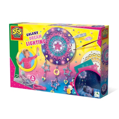 Artikelbild 3 für SES Creative® Bastelset Traumfänger Galaxy mehrfarbig, Artikelnummer 110682