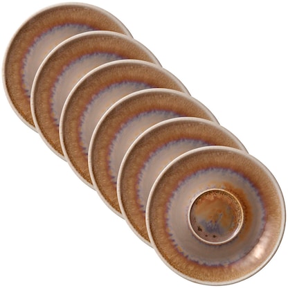 Artikelbild für HEART & SOUL Untertassen Perfect Match Oyster braun Ø 16,0 cm, 6 St., Artikelnummer 107039