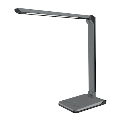 Artikelbild für Hansa Lumina LED Schreibtischlampe metallgrau 9 W, Artikelnummer 496079