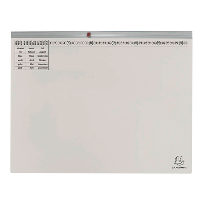 Artikelbild für Exacompta Hängehefter Exaflex Karton grau DIN A4 1x Amtsheftung, 25 St., Artikelnummer 111056