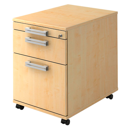 Artikelbild für HAMMERBACHER Akandia Rollcontainer ahorn 3 Auszüge 42,8 x 58,0 x 59,0 cm, Artikelnummer 671784