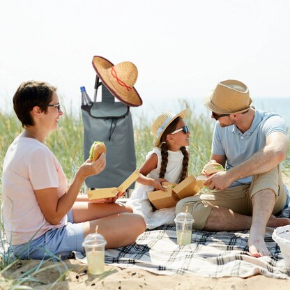 Artikelbild 4 für relaxdays Einkaufstrolley Kunstfaser grau 42,0 x 28,0 x 92,5 cm, Artikelnummer 562542