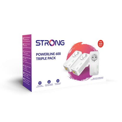 Artikelbild 5 für STRONG 600 KIT Powerline-Adapter-Set, 1 St., Artikelnummer 583478