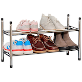 Artikelbild 1 für LOVE !T STORE !T Teleskop-Schuhregal LOFT schwarz 64,0 - 118,0 x 23,0 x 37,0 cm, 1 St., Artikelnummer 740476