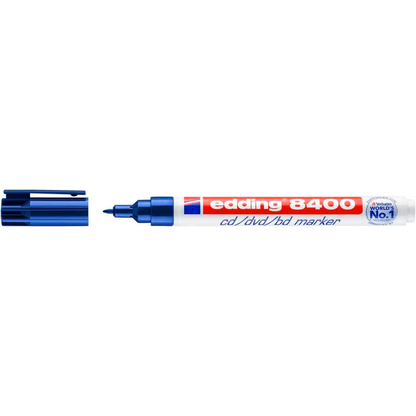 Artikelbild 2 für edding 8400 CD-Marker blau 0,5 - 1,0 mm, 1 St., Artikelnummer 786127