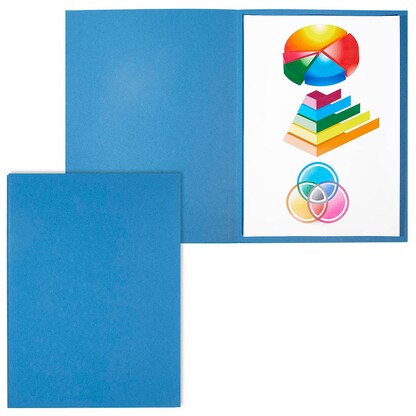 Artikelbild für ELBA Aktendeckel Smart Line DIN A4 blau, 100 St., Artikelnummer 671624