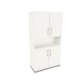 Artikelbild 1 für fm Regalschrank Oldenburg, 4260649684023 weiß 100,0 cm 44,2 cm, 1 St., Artikelnummer 407884