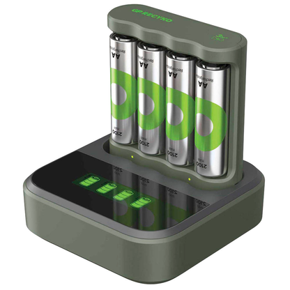 Artikelbild für GP B441U 4-Port USB-Akku-Ladegerät inkl. Akkus, Artikelnummer 255418