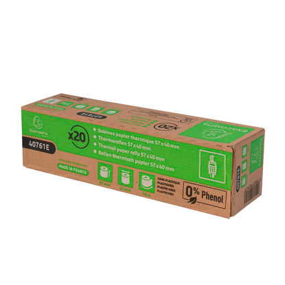 Artikelbild 6 für Exacompta Thermorollen 5,7 cm x 18,0 m, 20 Rollen, Artikelnummer 346617