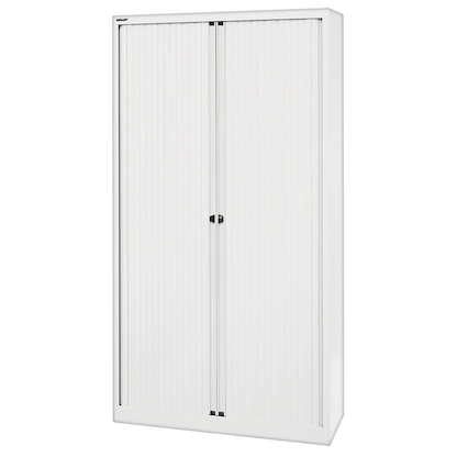 Artikelbild 4 für BISLEY Rollladenschrank verkehrsweiß 4 Fachböden 100,0 x 43,0 x 198,0 cm, Artikelnummer 271522