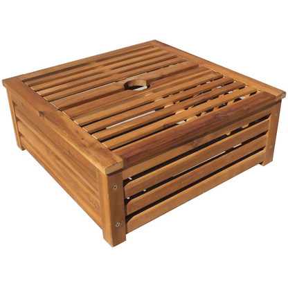 Artikelbild für Garden Pleasure Sonnenschirmständer-Verkleidung TAYLOR 985168 braun, Holz, Artikelnummer 896892
