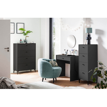 Artikelbild 4 für MÖBELPARTNER Kommode Smash, 701903 anthrazit 80,1 x 40,0 x 116,7 cm, 1 St., Artikelnummer 254959