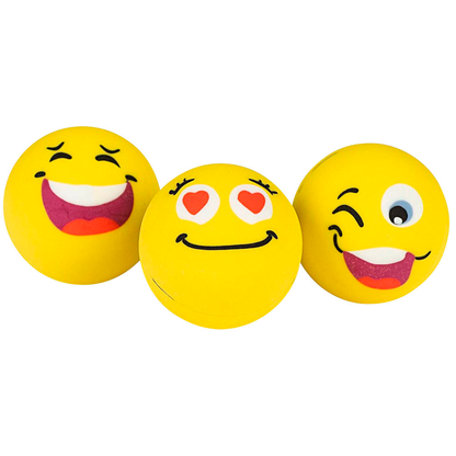 Artikelbild für WEDO Radiergummi Smilie gelb, 3 St., Artikelnummer 404156