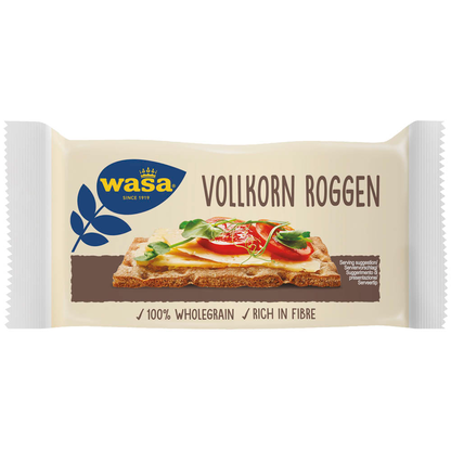 Artikelbild 3 für wasa® Vollkorn Roggen Knäckebrot 80x 26,0 g, 80 St., Artikelnummer 639027
