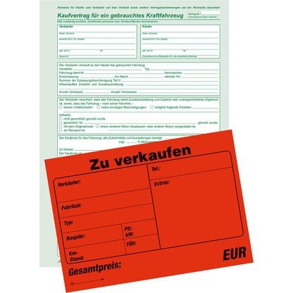 Artikelbild 5 für RNK-Verlag 586 Kfz-Kaufverträge, 25 St., Artikelnummer 643294