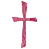 Artikelbild 1 für Rayher Wachsmotiv pink Kreuz, 1 St., Artikelnummer 151991