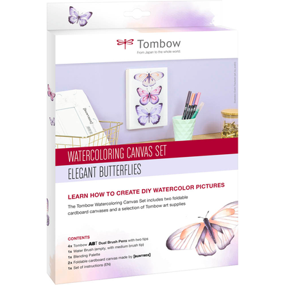 Artikelbild 2 für Tombow Schmetterling Malset farbsortiert, 1 Set, Artikelnummer 507604